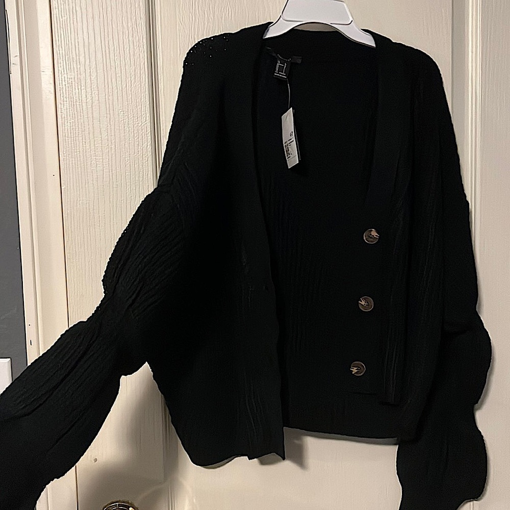 Forever 21 Marie Sleeve Cardigan sweater